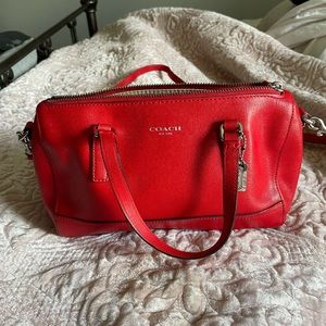 Coach Poppy Colored Small Satchel